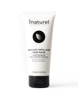 Masque capillaire Inaturel 200ml, enrichi en provitamine B5, huile de ricin et huile d'argan, nourrit, démêle et rend les cheveux souples et brillants.